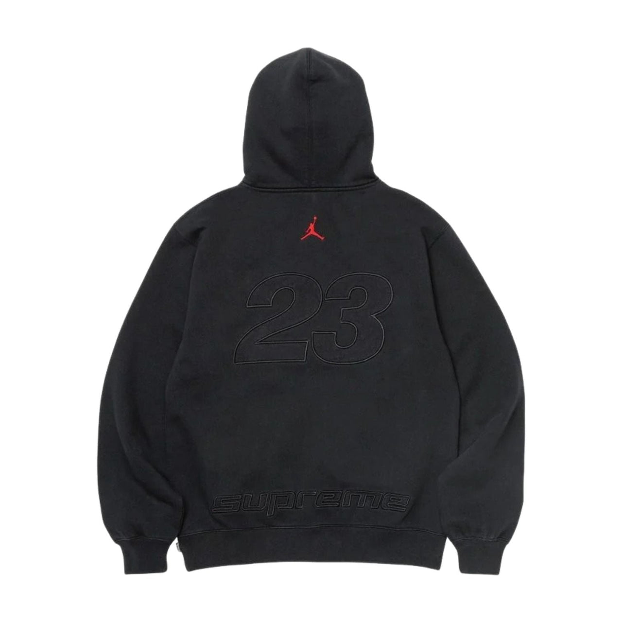 Supreme x Jordan SS26 Hooded Sweatshirt 'Black' SUP-SS26-309-BLK