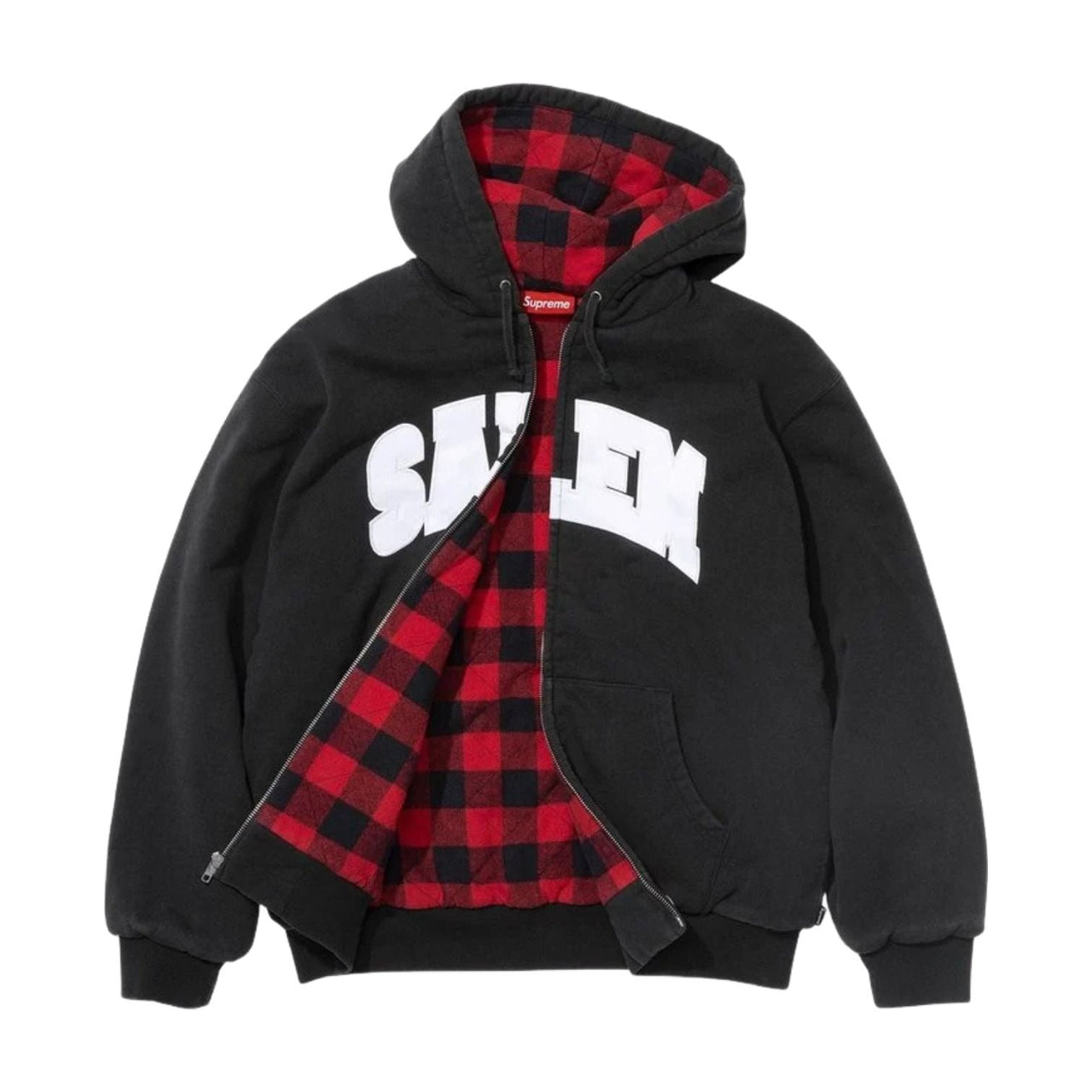 Supreme x SALEM SS26 Zip Up Hooded Sweatshirt 'Black' SUP-SS26-270-BLK