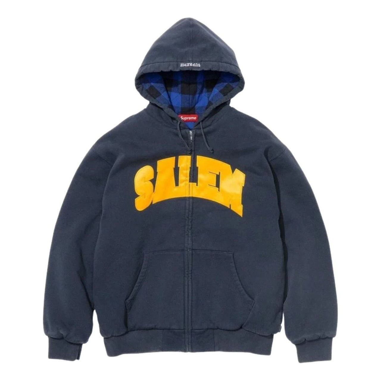 Supreme x SALEM SS26 Zip Up Hooded Sweatshirt 'Navy' SUP-SS26-270-NVY