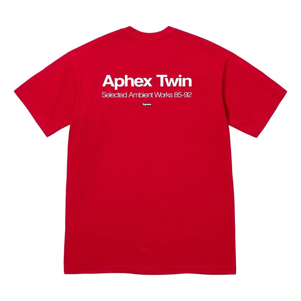 Supreme x Aphex Twin Ambient Works T-Shirt 'Red' SS25T3-RED
