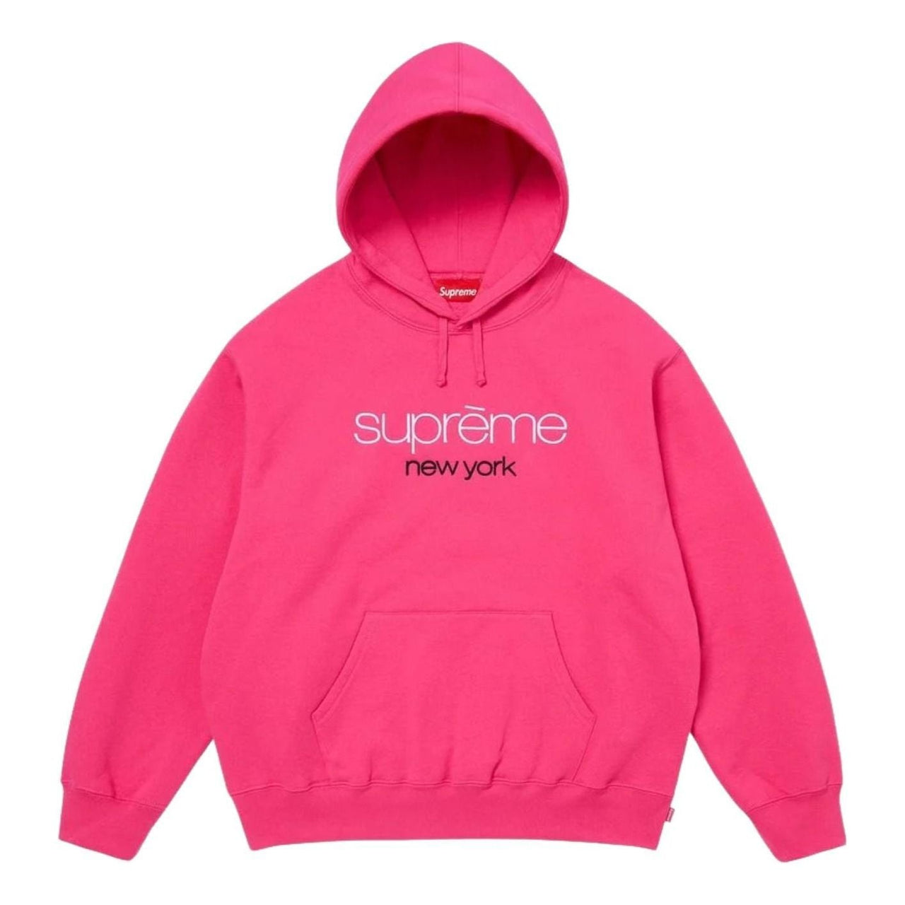 Supreme SS26 Classic Logo Hooded Sweatshirt 'Bright Fuchsia' SUP-SS26-051-BRTFCS