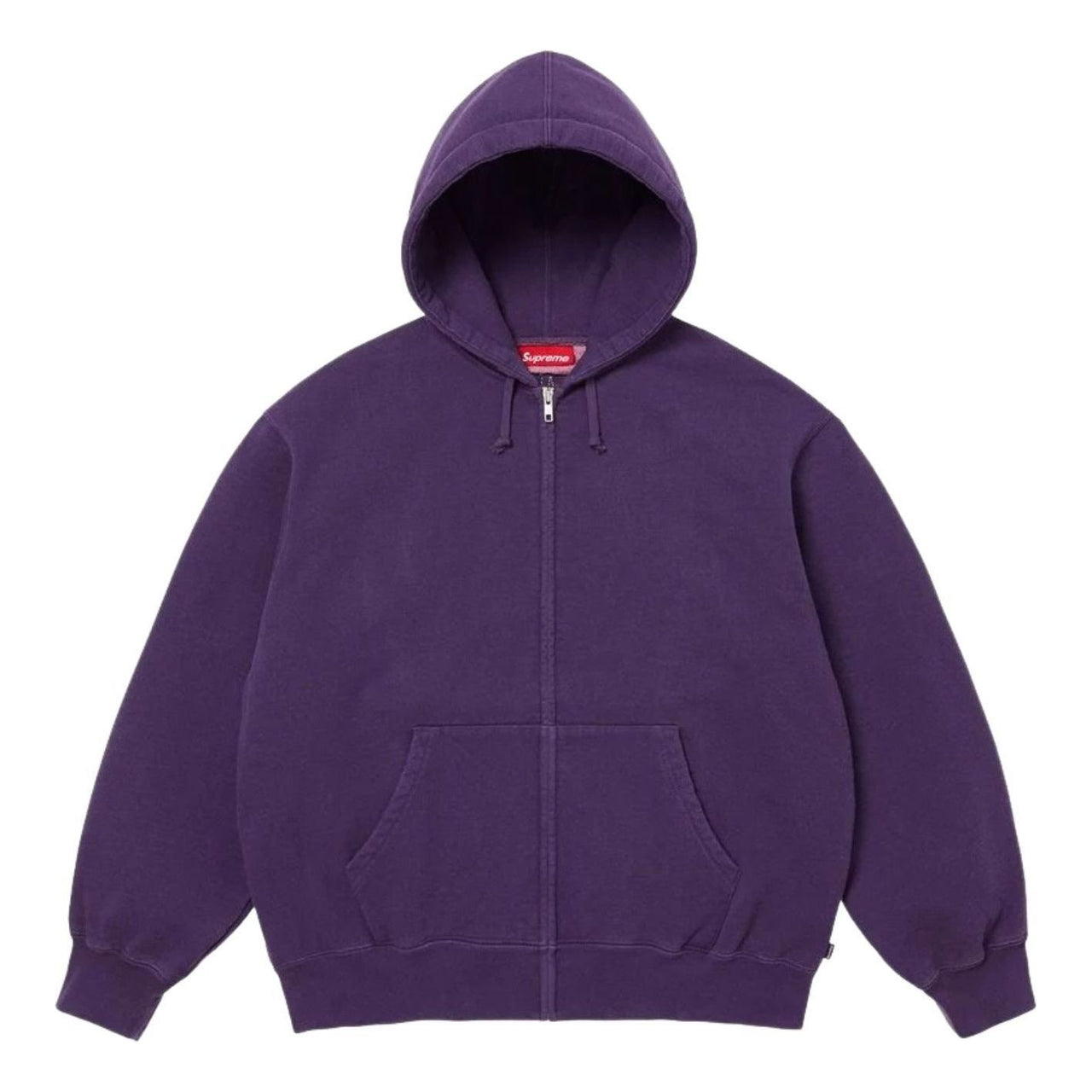 Supreme SS26 Cut Out Zip Up Hooded Sweatshirt 'Purple' SUP-SS26-055-PUR