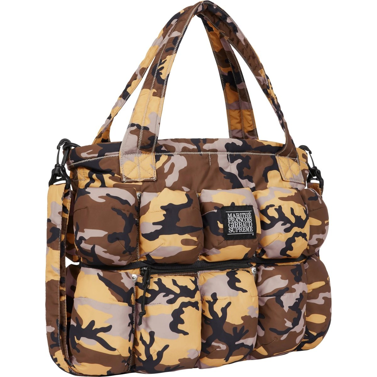 Supreme x Martithé + François Girbaud Pokachu Puffer Tote Bag SS25 'Camo' SS25B10-CAMO