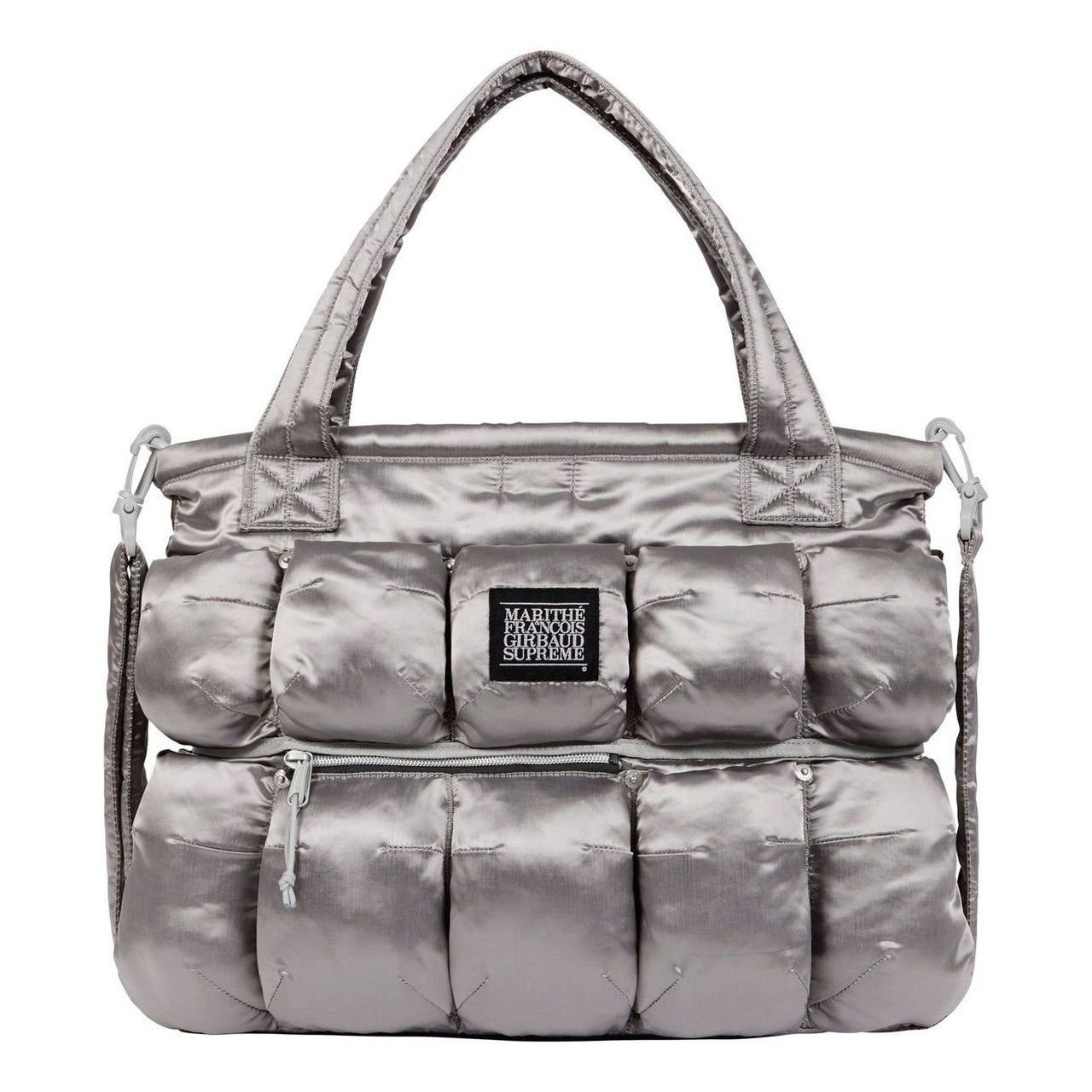 Supreme x Martithé + François Girbaud Pokachu Puffer Tote Bag SS25 'Silver' SS25B10-SILVER