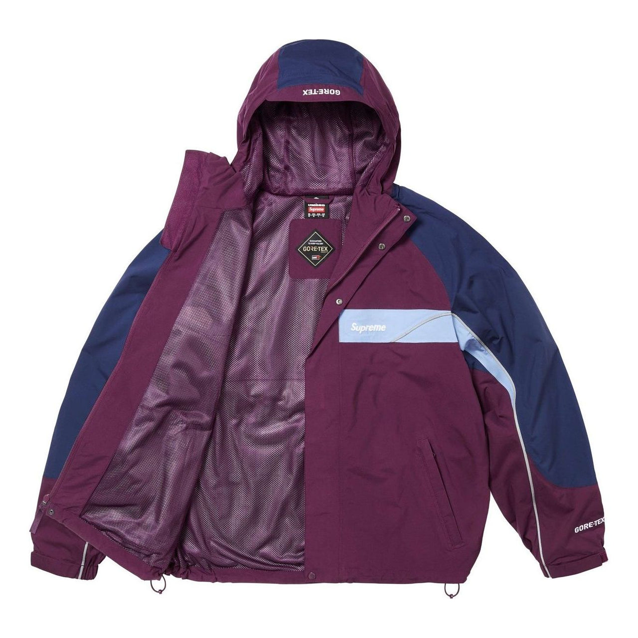 Supreme x Umbro GORE-TEX Hooded Jacket 'Dark Purple' SS25J4-DARK-PURPLE