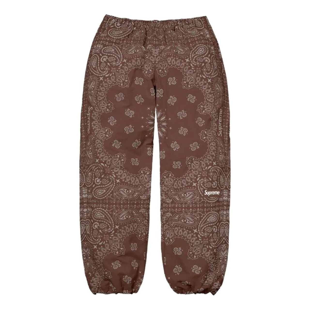 Supreme SS26 Reflective Bandana Track Pant 'Brown' SUP-SS26-295-BRN