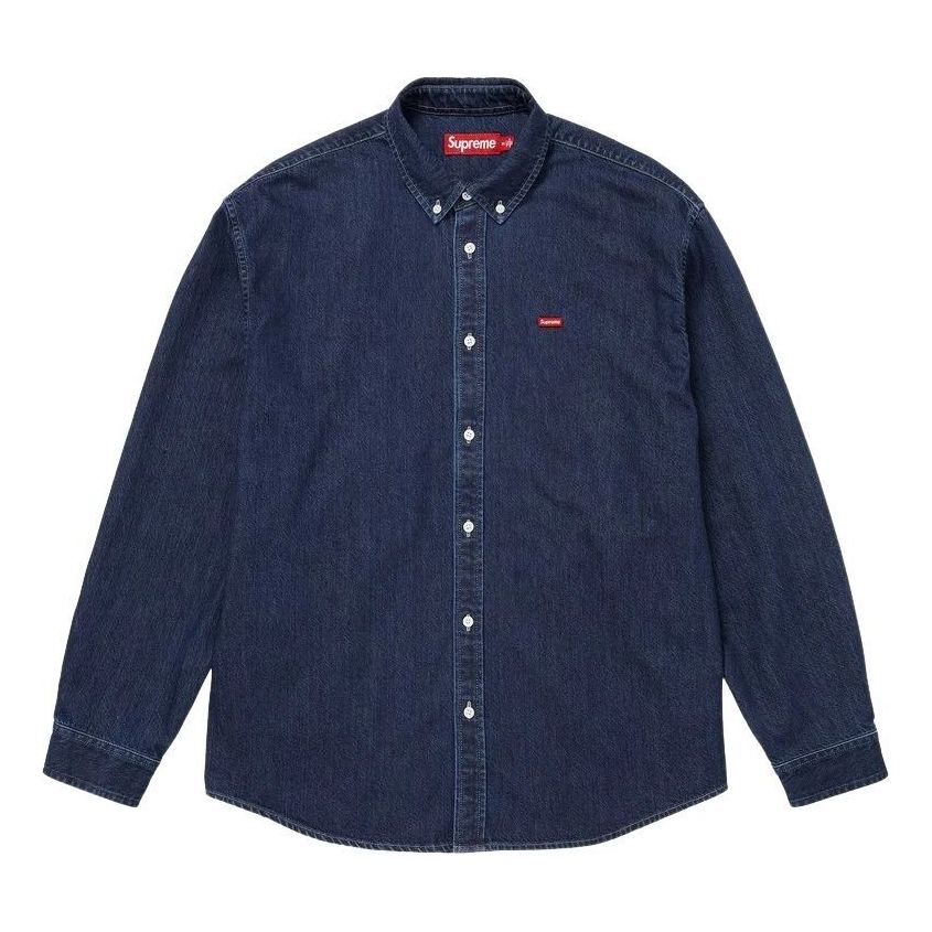 Supreme SS26 Small Box Denim Shirt 'Indigo' SUP-SS26-362-IND