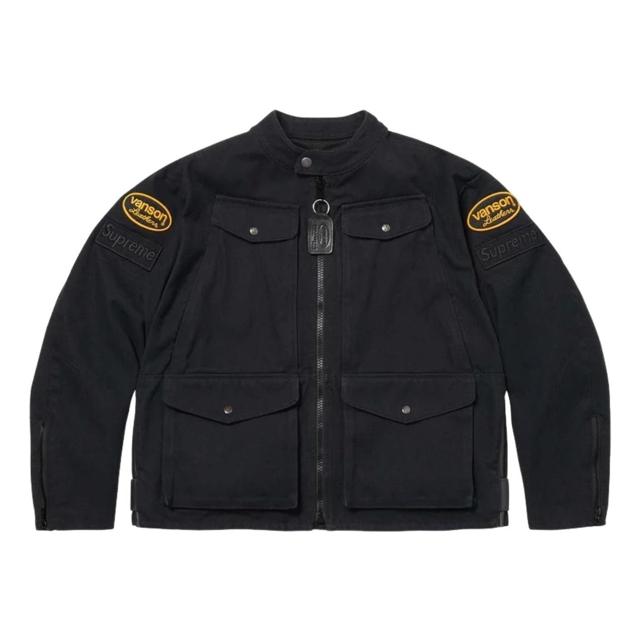 Supreme x Vanson SS26 Leathers Cordura Jacket 'Black' SUP-SS26-054-BLK