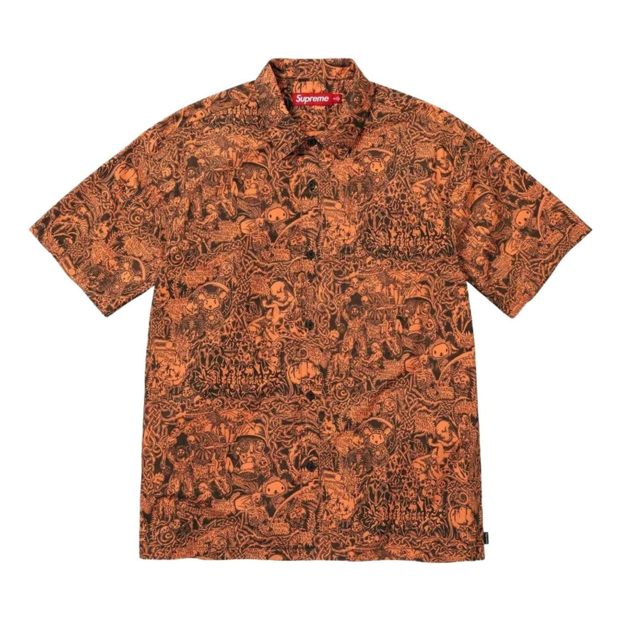 Supreme SS26 Wombat S/S Shirt 'Orange' SUP-SS26-334-ORG