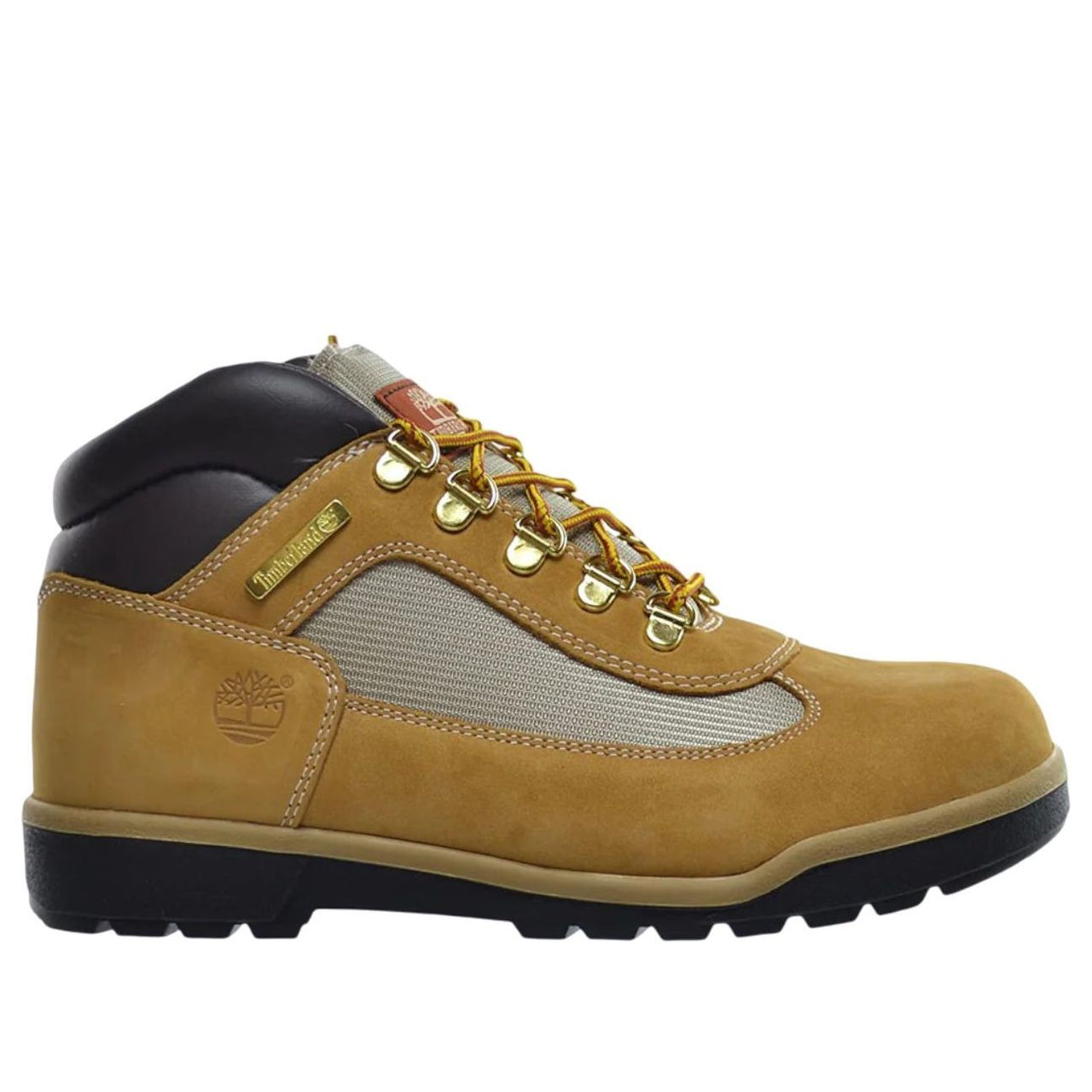 (GS) Timberland Field Boot Mid Lace Up 'Wheat' TB015945-713