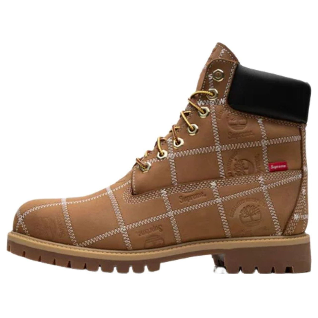 Timberland x Supreme 6 Inch Premium Waterproof Boot 'Patchwork - Wheat' TB0A5TBZ-754