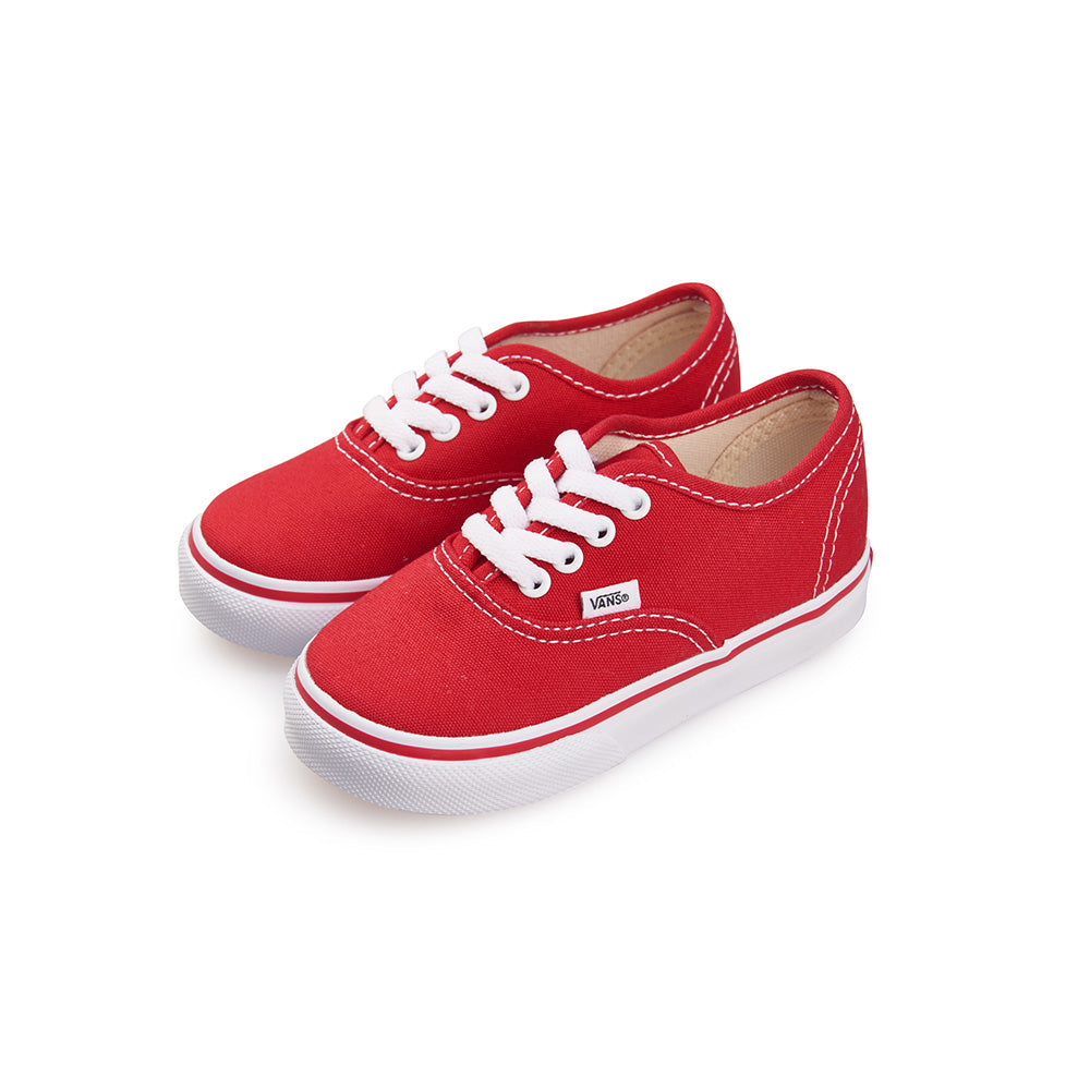 (TD) Vans Toddler Authentic 'Red White' VN000ED9RED