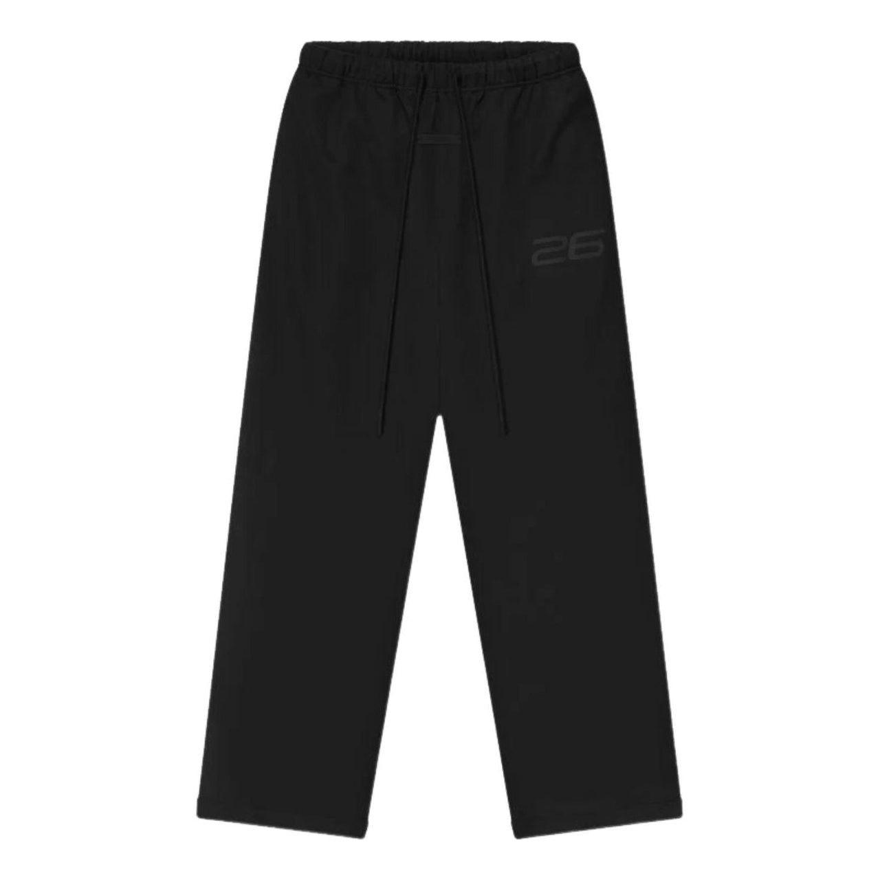 Fear of God Essentials Satin Fleece Lounge Sweatpant 'Vintage Black' 130HO258271F