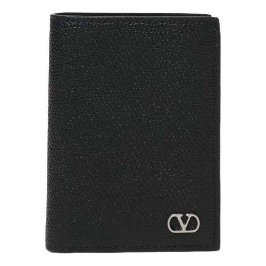 Valentino SS26 Vlogo Signature Short Wallet 'Black' P0AP1UAG0NO