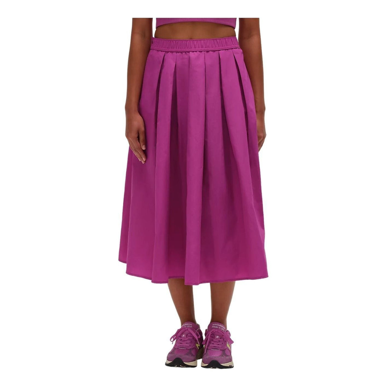 (WMNS) New Balance Made in USA Skirt Asia Sizing 'Purple Fuschia' WK53561PPF
