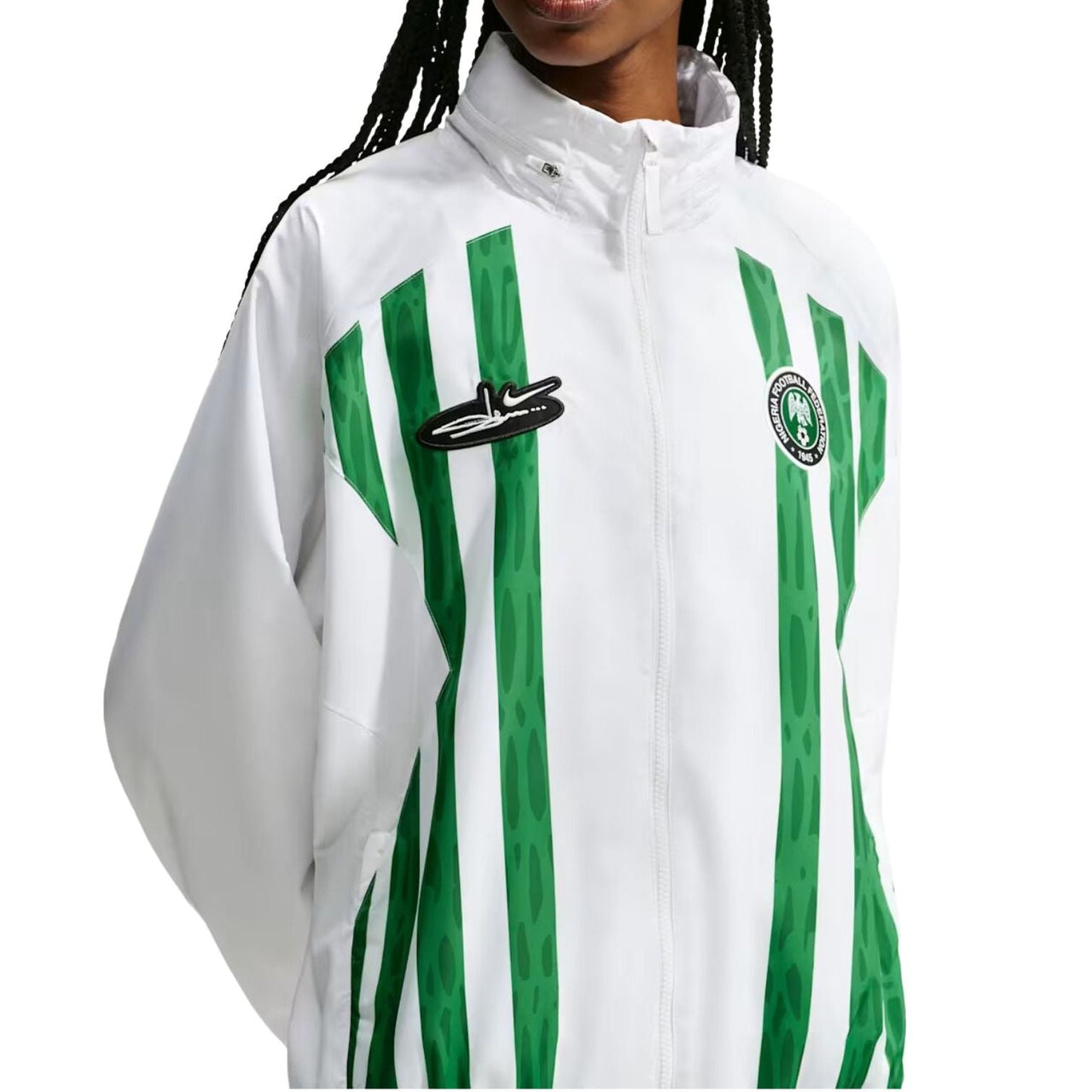 Nike x Nike x Nigeria x Slawn Cryoshot Lightweight Jacket 'White' IU7644-100