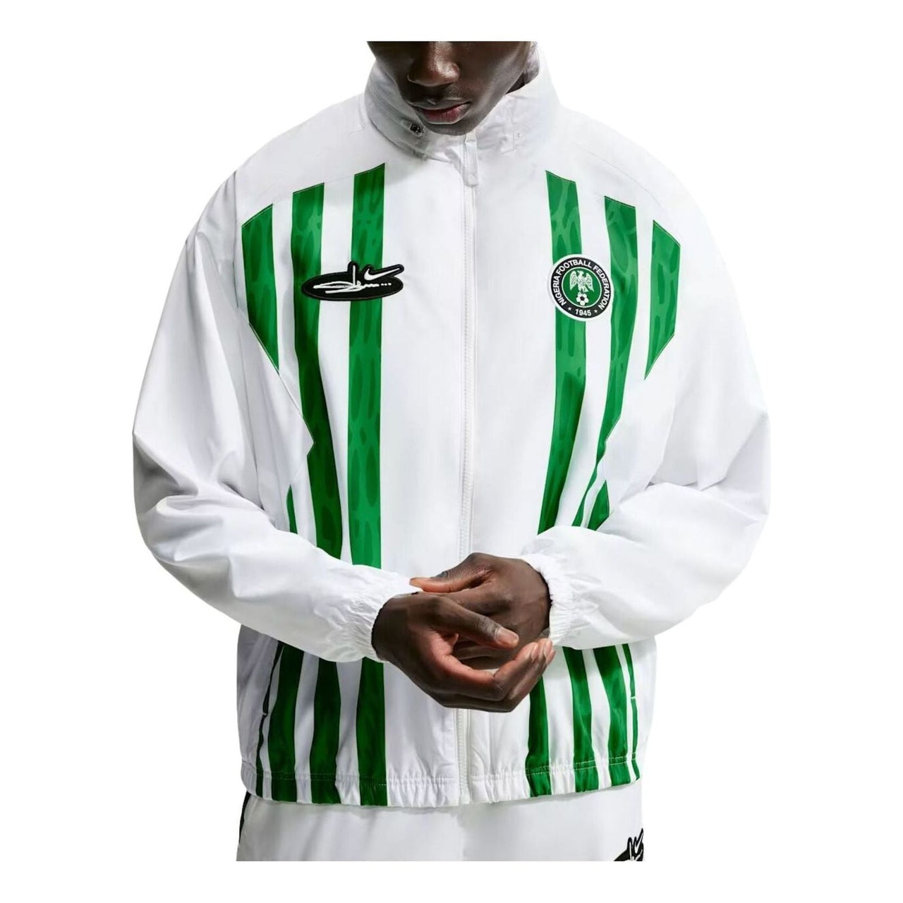 Nike x Nike x Nigeria x Slawn Cryoshot Lightweight Jacket 'White' IU7644-100