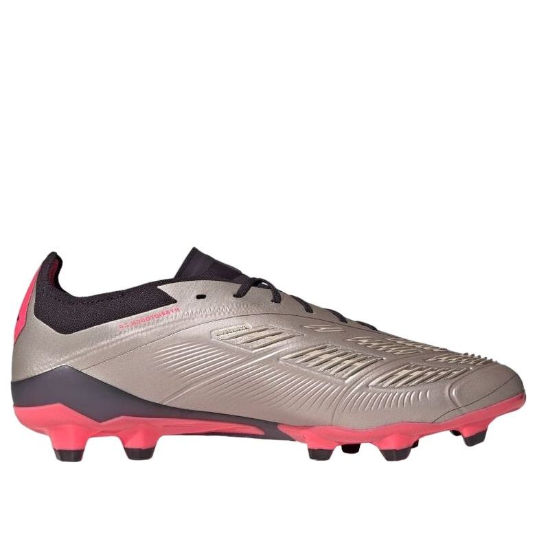 adidas Predator Elite Low HG AG 'Platina Metallic Aurora Black Turbo' IH5922