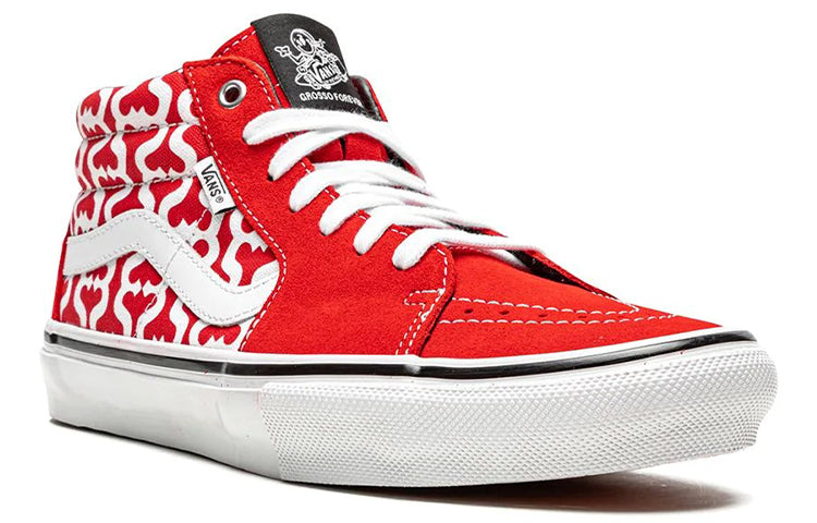 Vans Supreme x Grosso Mid 'Monogram S - Red' VN0A5KS15XS
