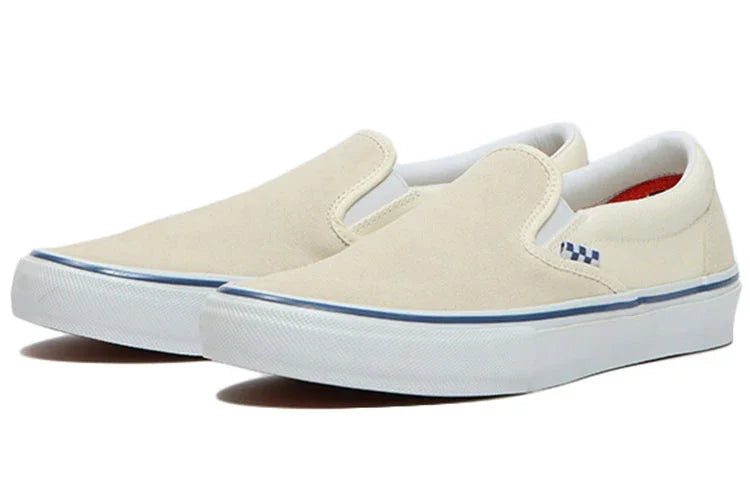 Vans Skate Slip-On 'Checkerboard - Off White' VN0A5FCAOFW