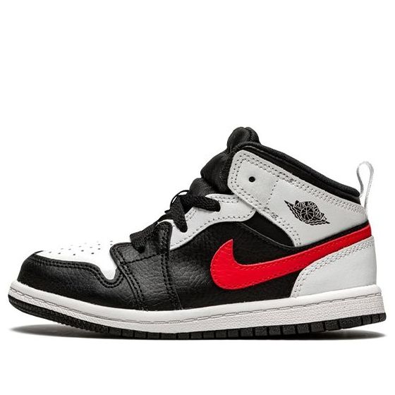 (TD) Air Jordan 1 Mid 'Chile Red' 640735-075