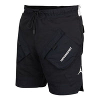 Air Jordan Athleisure Casual Sports Breathable Cargo Shorts Black DA7203-010
