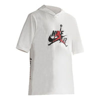 Air Jordan hooded Short Sleeve White CJ6603-100