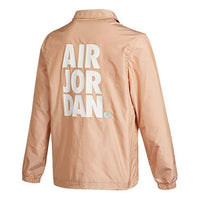 Air Jordan Letter Printing Sports Jacket 'Pink' CZ4825-805