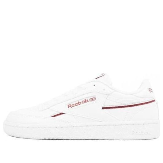 (WMNS) Reebok Club C 85 Vegan 'White Red' 100074446