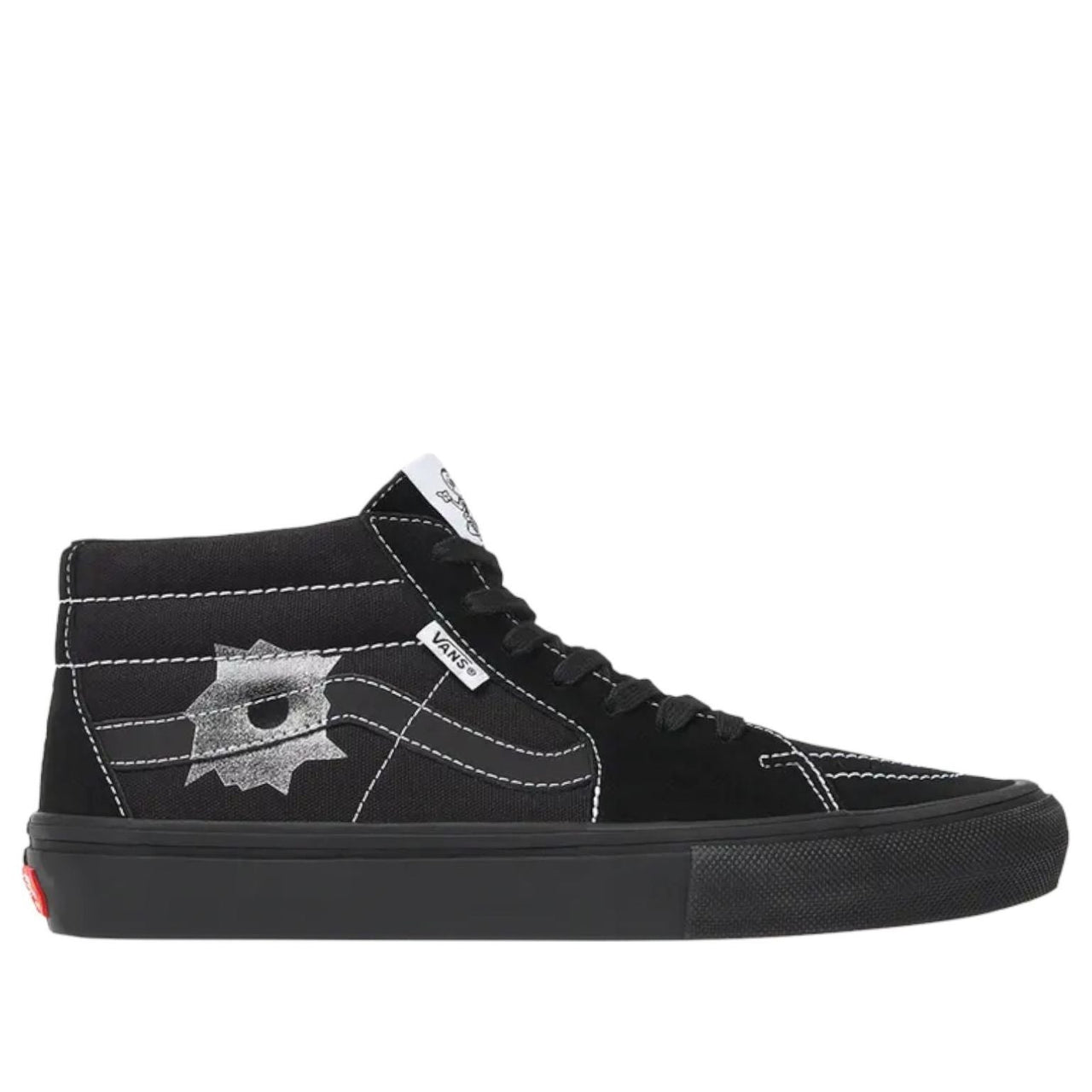 Vans x Supreme Skate Grosso Mid 'Nate Lowman Black' VN0A5KS1BLK