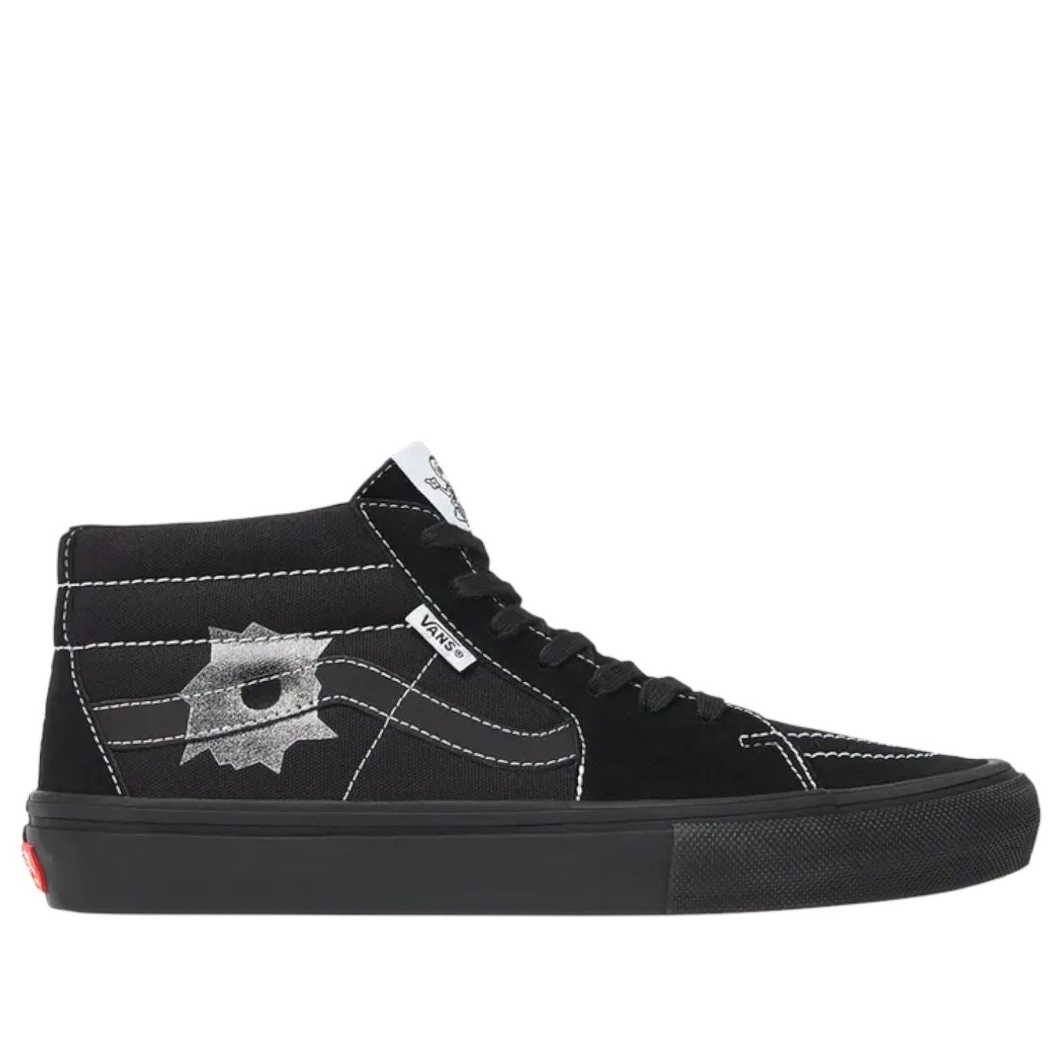 Vans x Supreme Skate Grosso Mid 'Nate Lowman Black' VN0A5KS1BLK