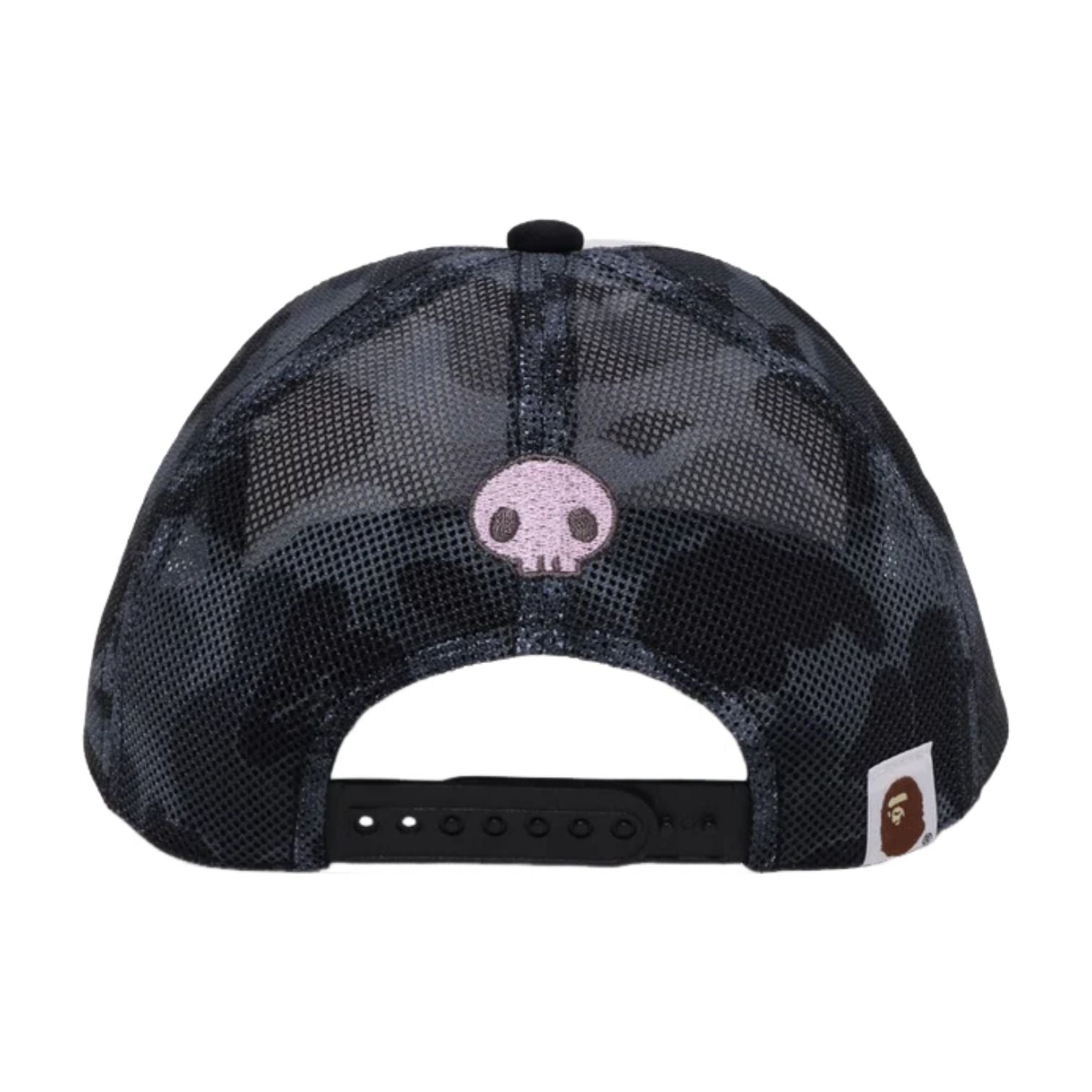 (WMNS) A Bathing Ape x Kuromi ABC Camo Mesh Cap 'Black' 1M23-280-901