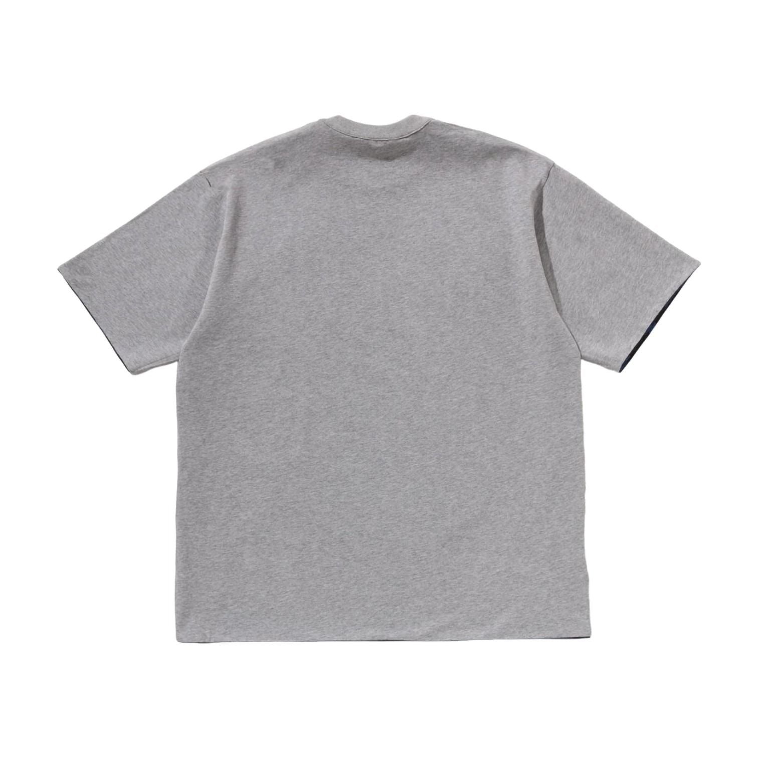 A Bathing Ape Color Camo Reversible T-Shirt 'Navy' 1M30-109-008-NAVY
