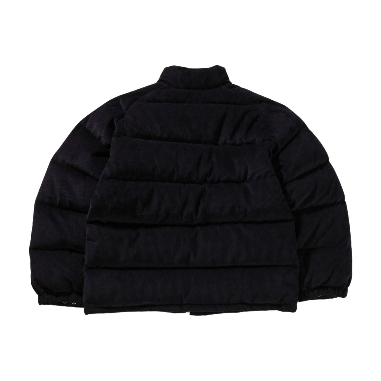 A Bathing Ape Corduroy Classic Down Jacket 'Black' 1K70-144-001-BLK