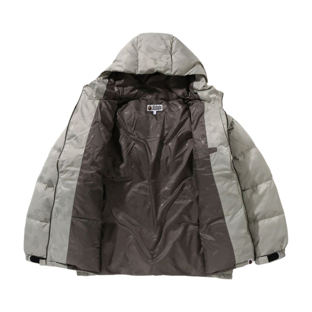 A Bathing Ape Solid Camo Jacquard Jacket 'Beige' 1K80-144-001-BGE