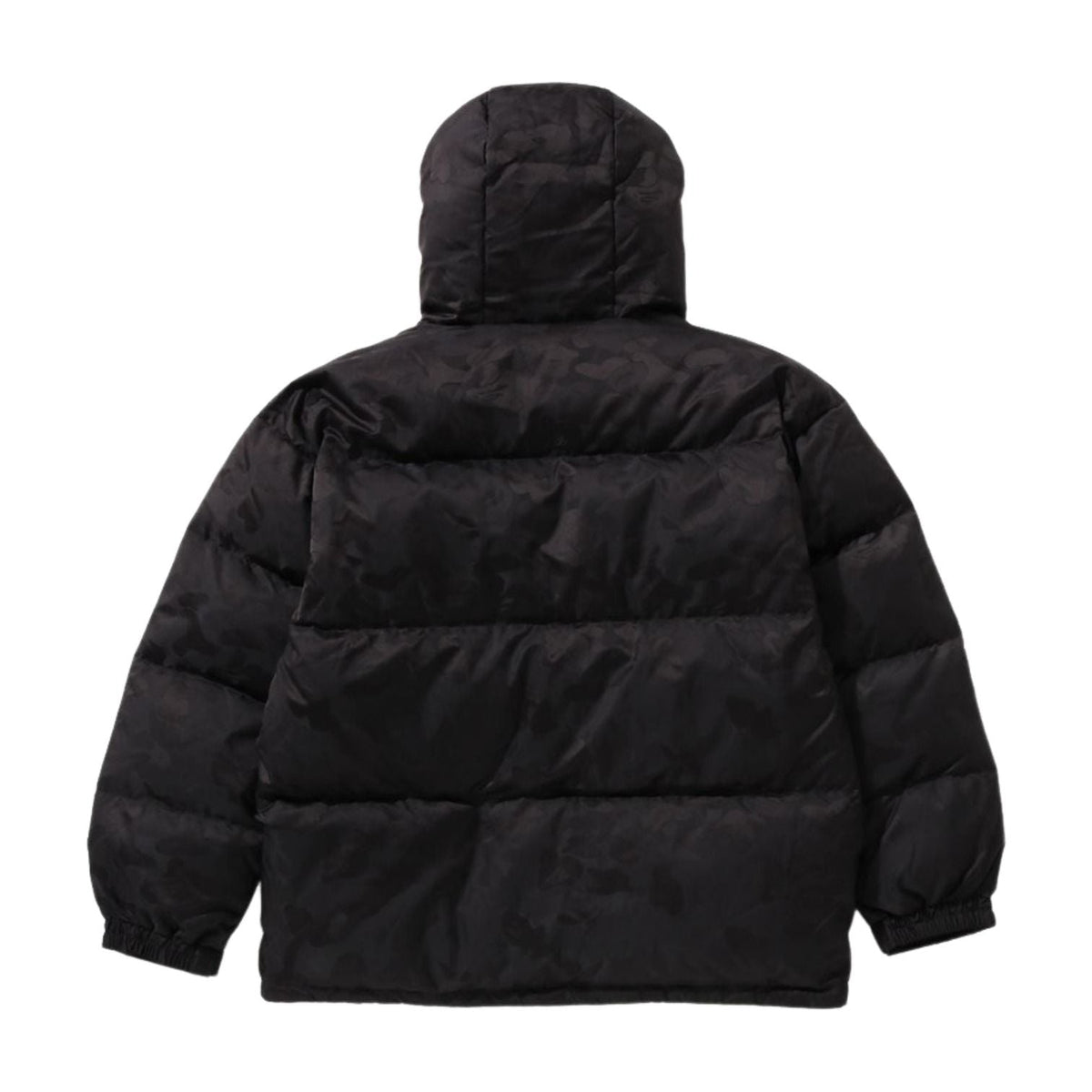 A Bathing Ape Solid Camo Jacquard Jacket 'Black' 1K80-144-001-BLK