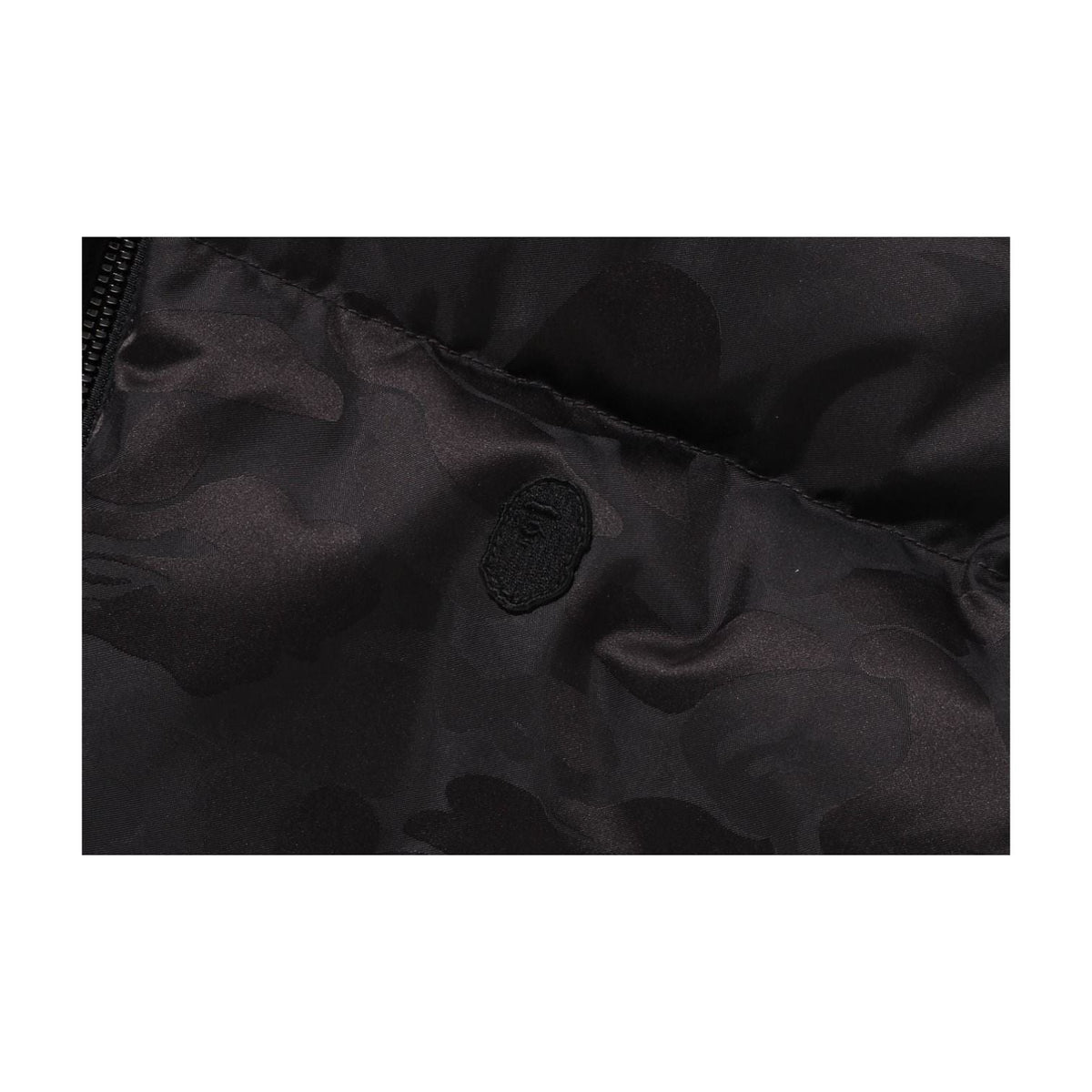 A Bathing Ape Solid Camo Jacquard Jacket 'Black' 1K80-144-001-BLK