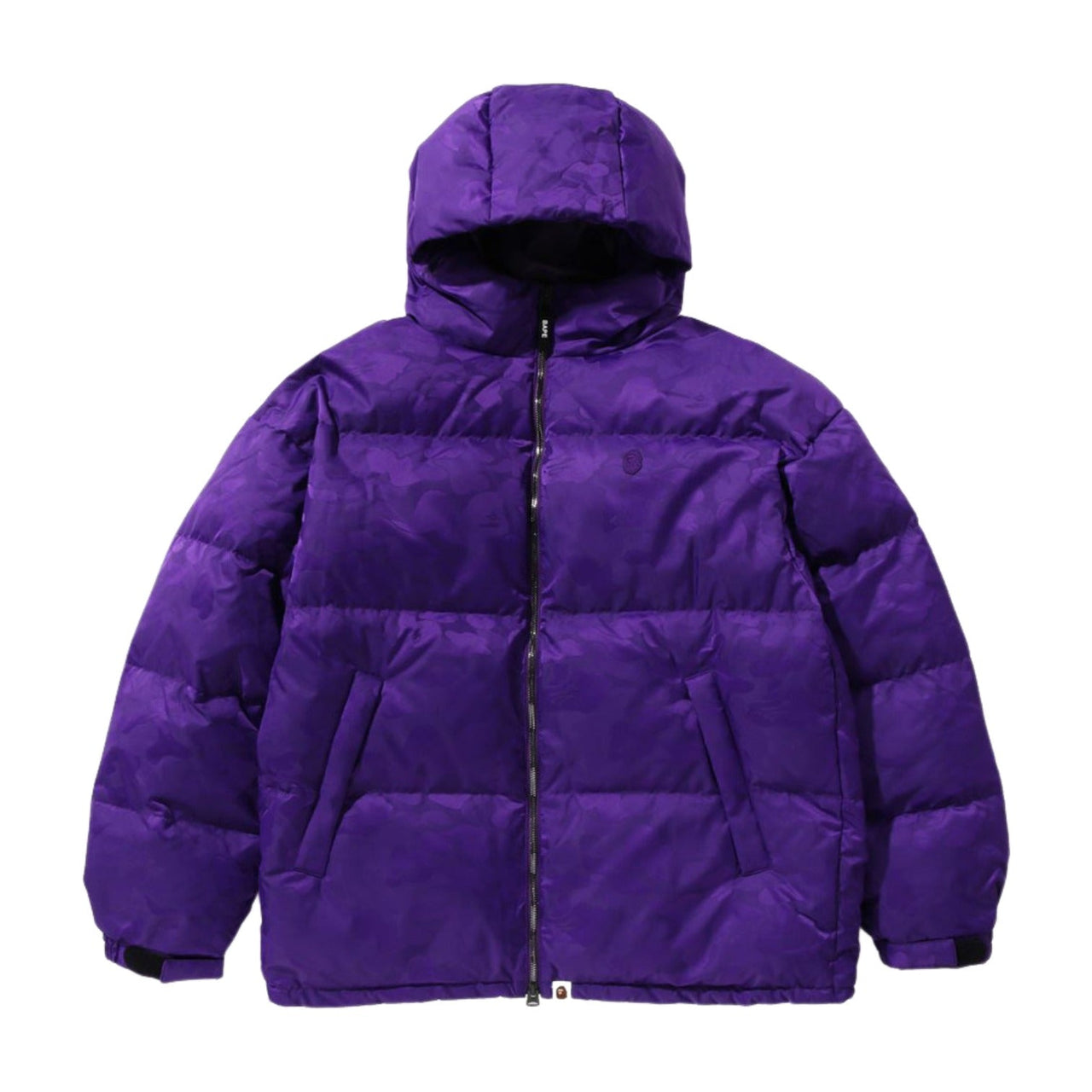 A Bathing Ape Solid Camo Jacquard Jacket 'Purple' 1K80-144-001-PUR