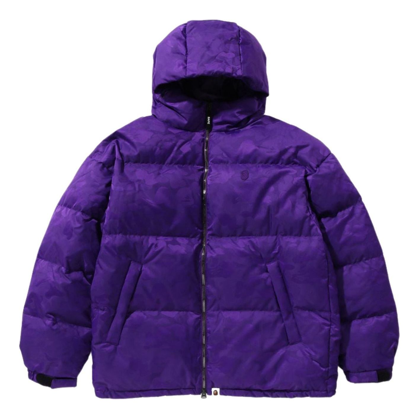 A Bathing Ape Solid Camo Jacquard Jacket 'Purple' 1K80-144-001-PUR