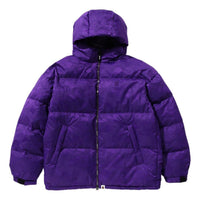 A Bathing Ape Solid Camo Jacquard Jacket 'Purple' 1K80-144-001-PUR
