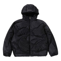 A Bathing Ape 1st Camo Nylon Down Jacket 'Black' 1K80-144-304-BLK