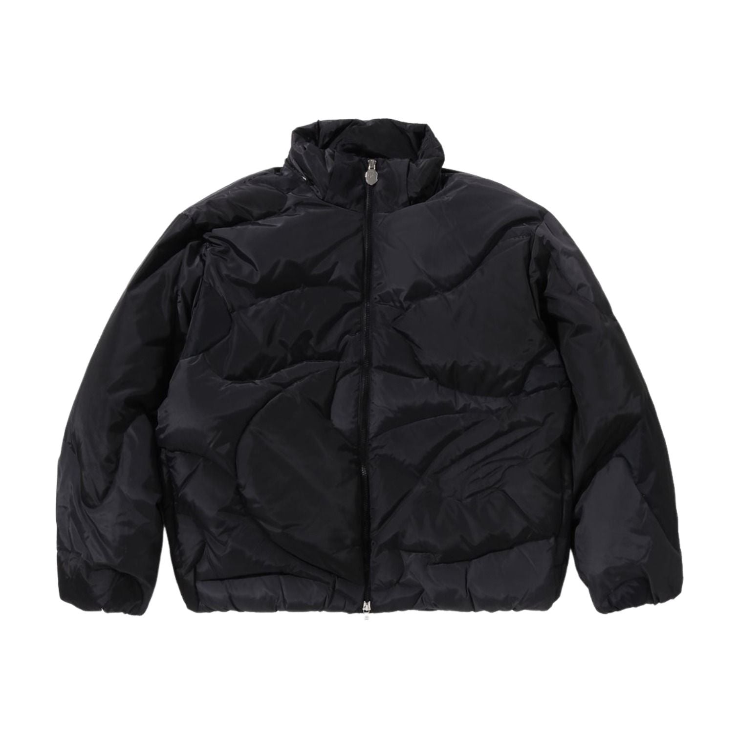 A Bathing Ape 1st Camo Nylon Down Jacket 'Black' 1K80-144-304-BLK