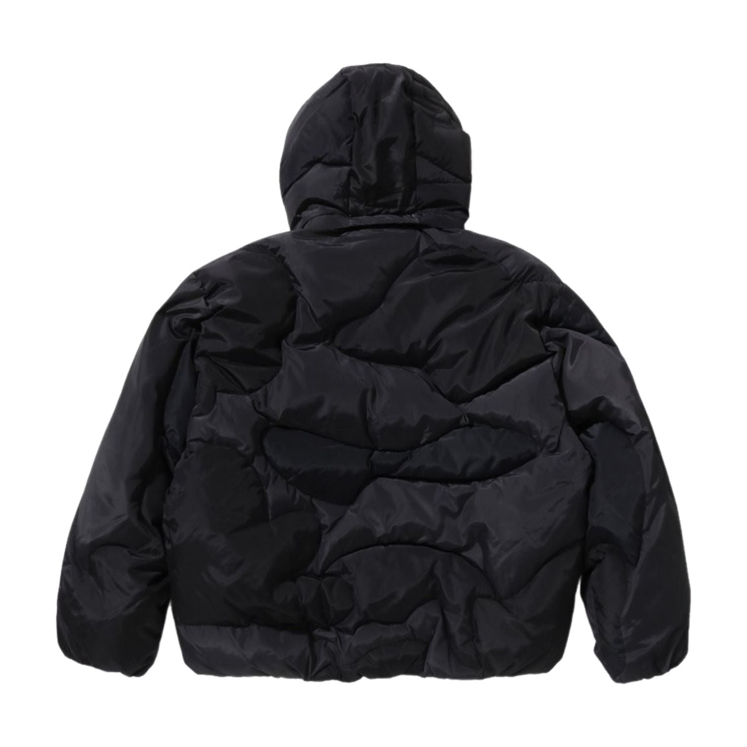 A Bathing Ape 1st Camo Nylon Down Jacket 'Black' 1K80-144-304-BLK