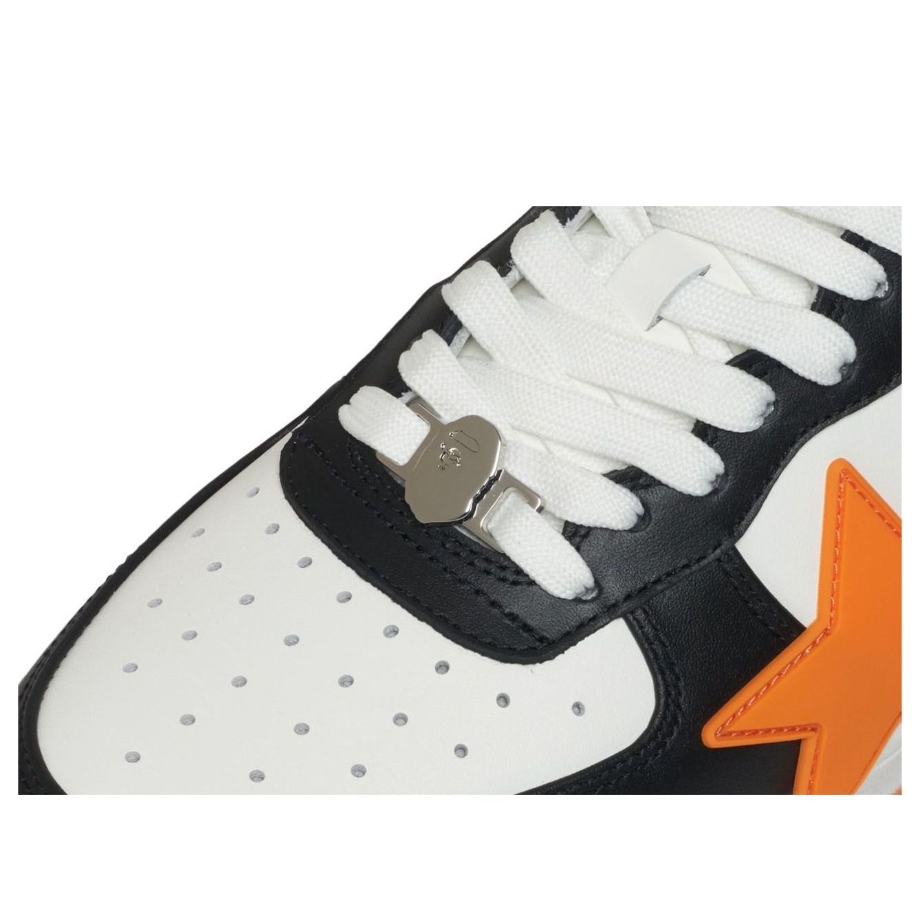 (WMNS) A Bathing Ape Sta OS #2 'Black Orange' 1K70-291-309-BLACK