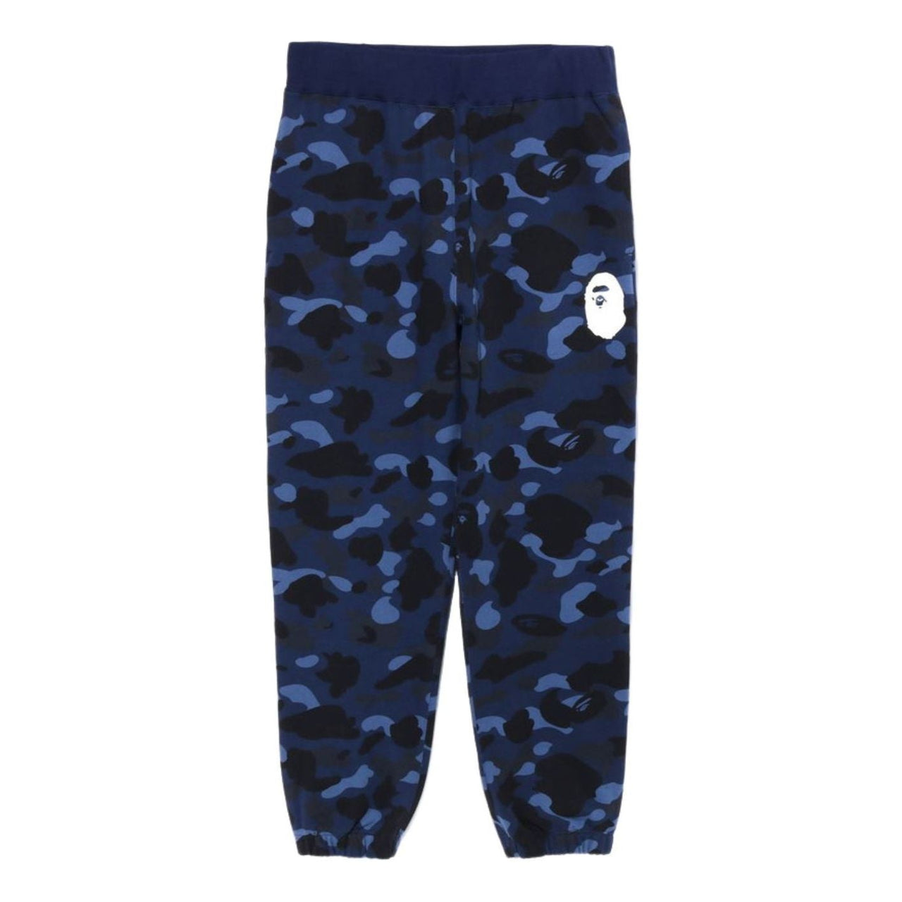 A Bathing Ape Color Camo Wide Fit Sweat Pants 'Navy' 1J30-152-011-NAY