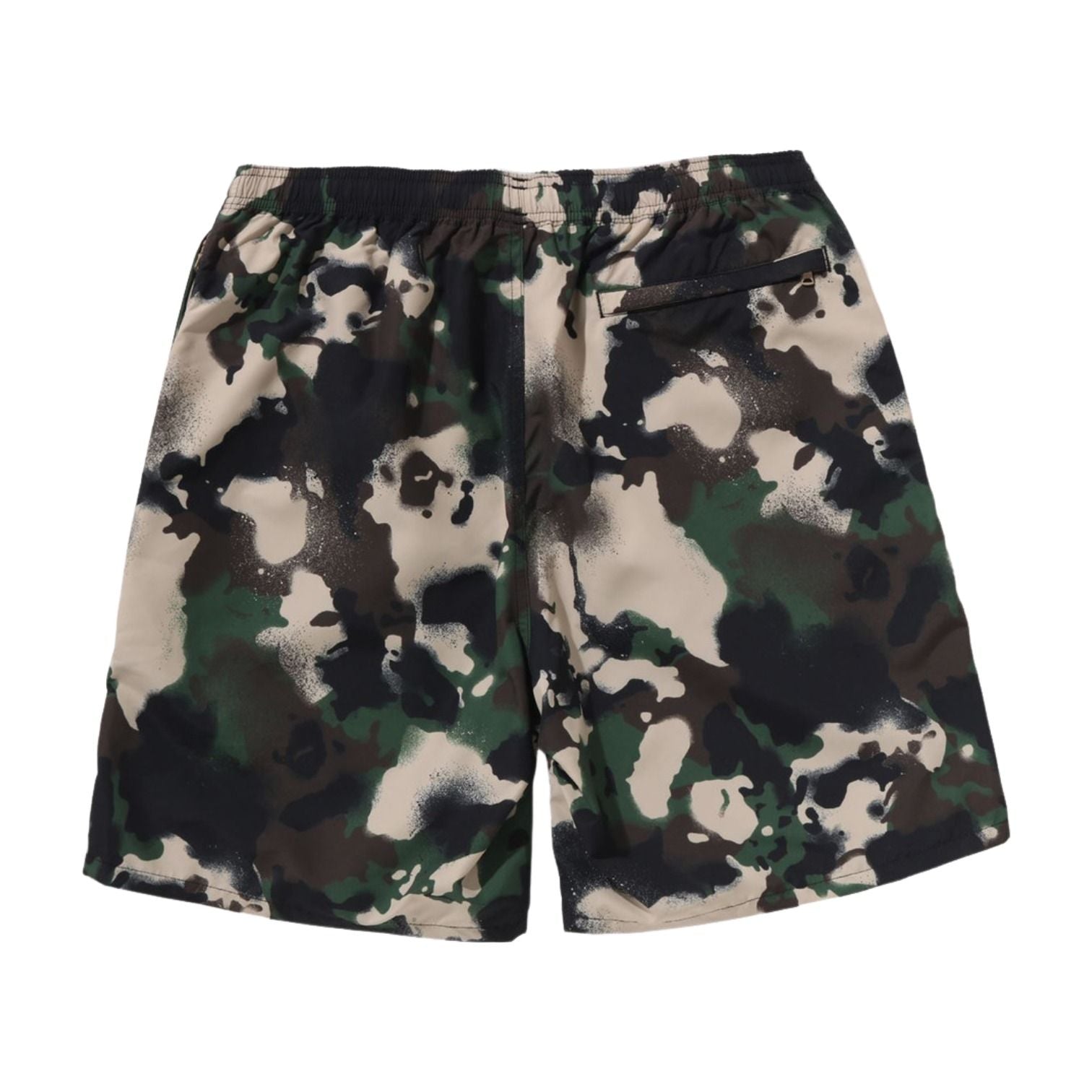 A Bathing Ape Map Camo Regular Fit Beach Shorts 'Green' 1L30-153-002-GRN