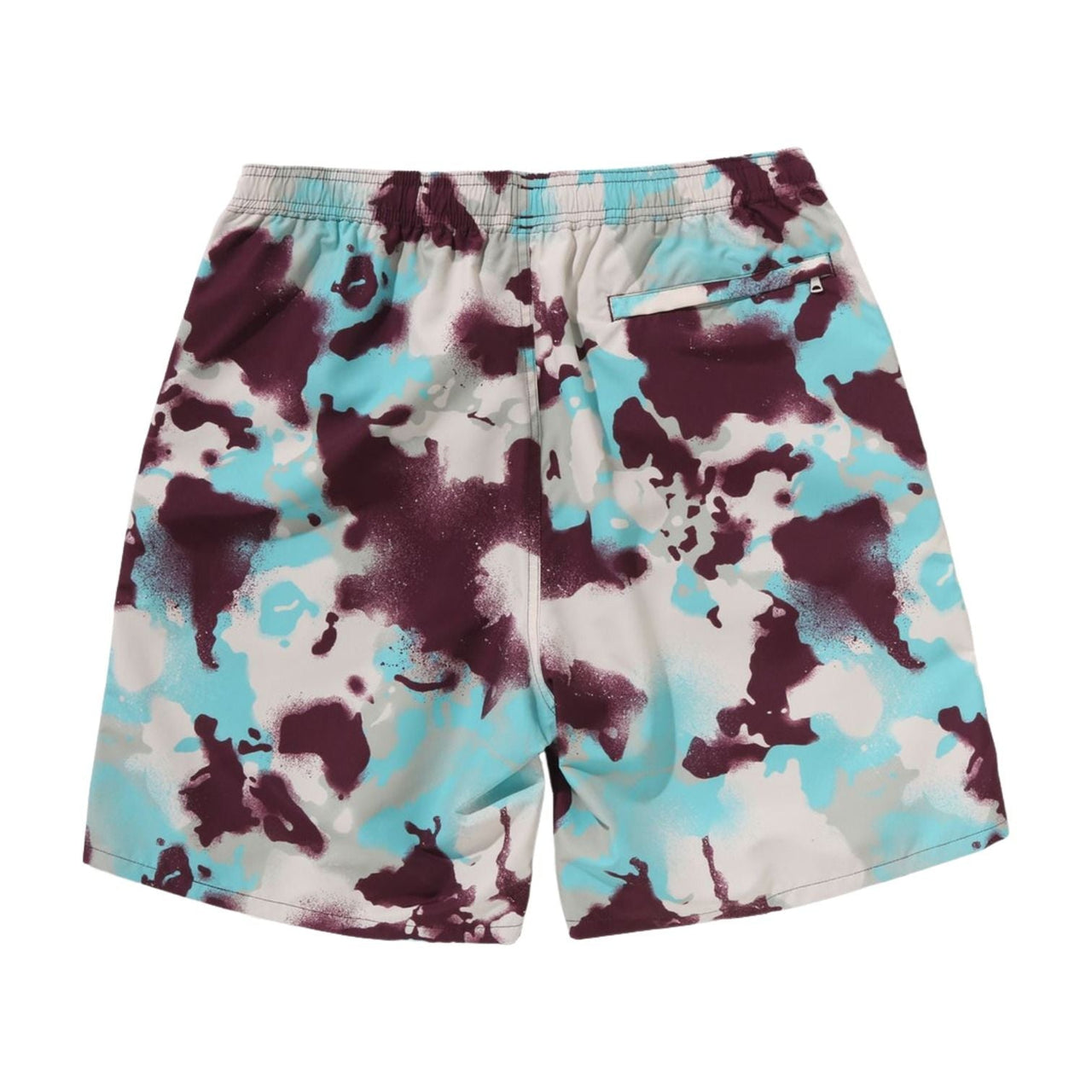 A Bathing Ape Map Camo Regular Fit Beach Shorts 'Multicolor' 1L30-153-002-MULTI