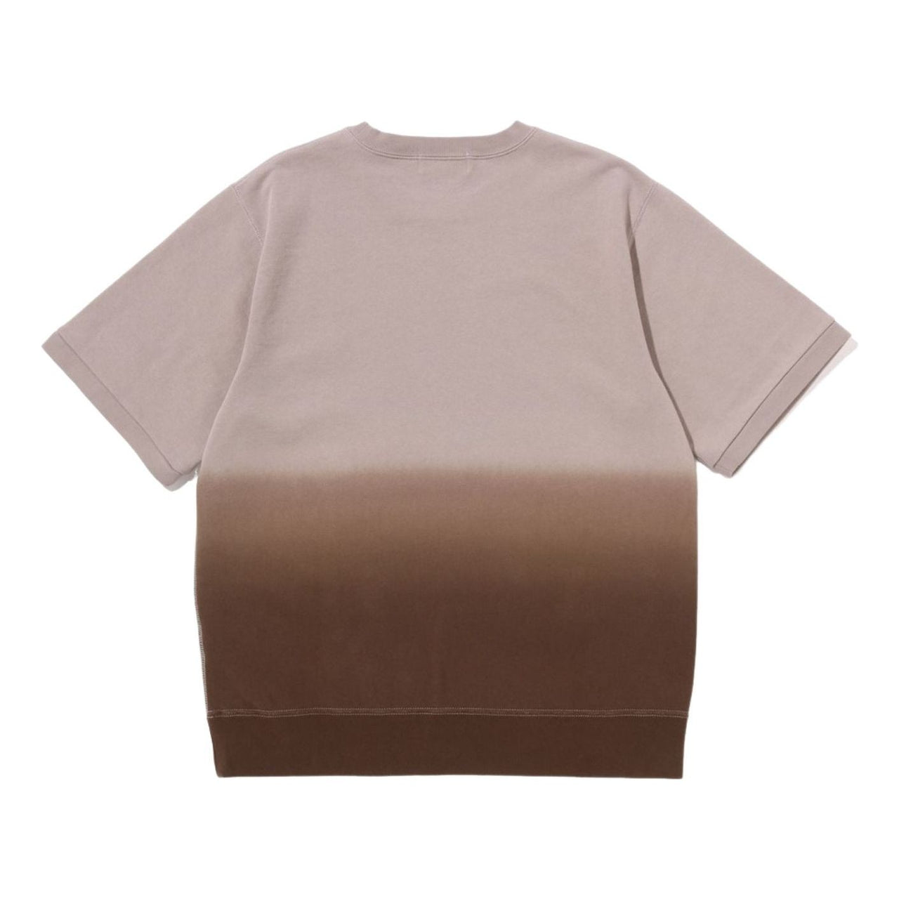 A Bathing Ape College Gradation S/S Sweat Crewneck 'Brown' 1J20-113-004-BRW