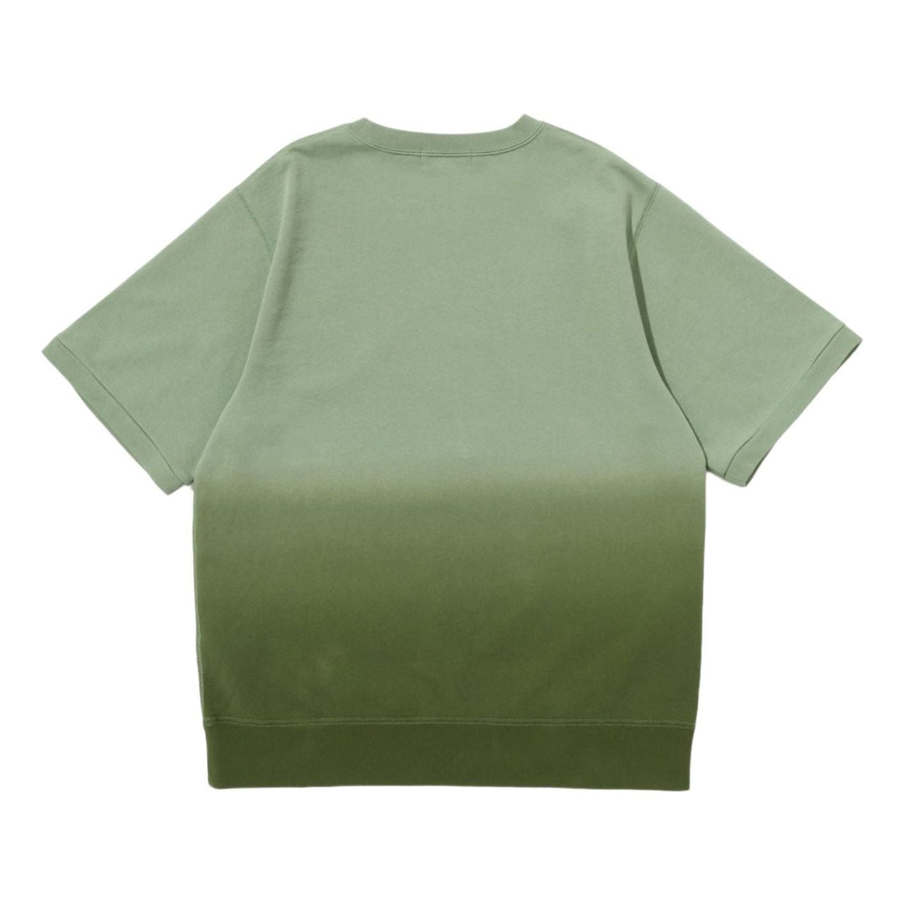 A Bathing Ape College Gradation S/S Sweat Crewneck 'Green' 1J20-113-004-GRN