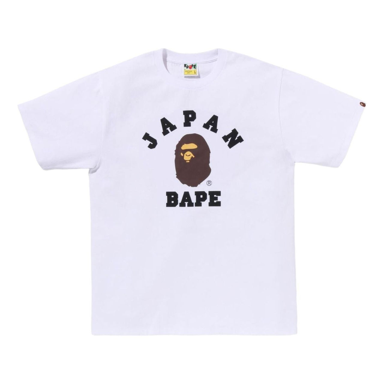 A Bathing Ape Japan College City T-Shirt 'White' 1L22-110-021-WHT